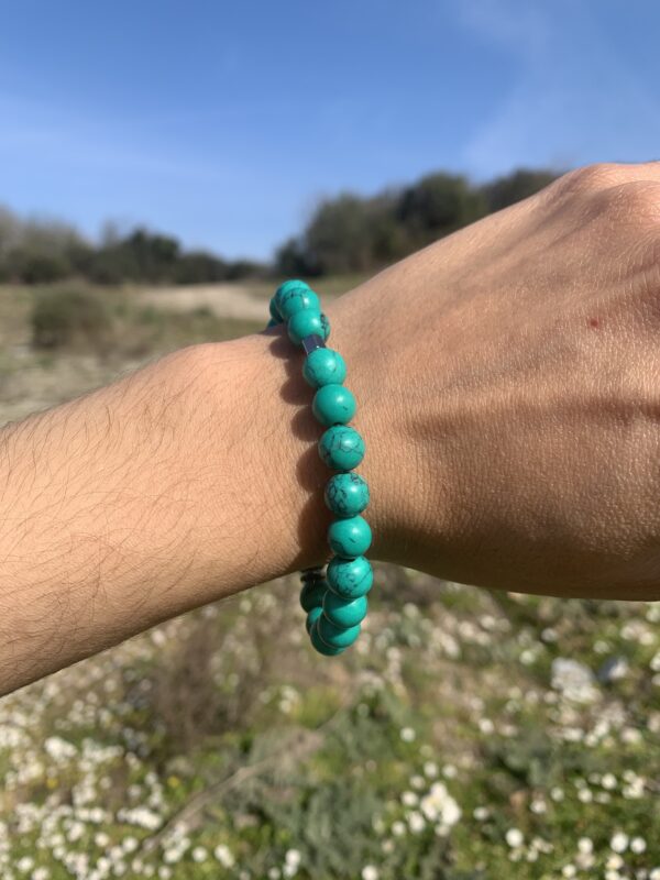 Bracelet howlite turquoise