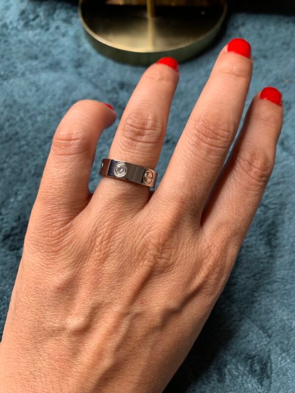 Bague Love argent