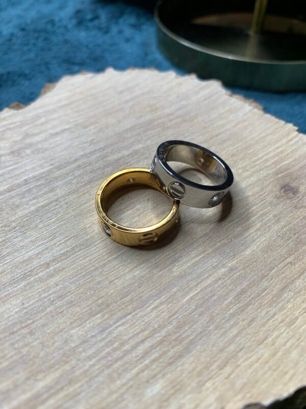 Bague Love argent